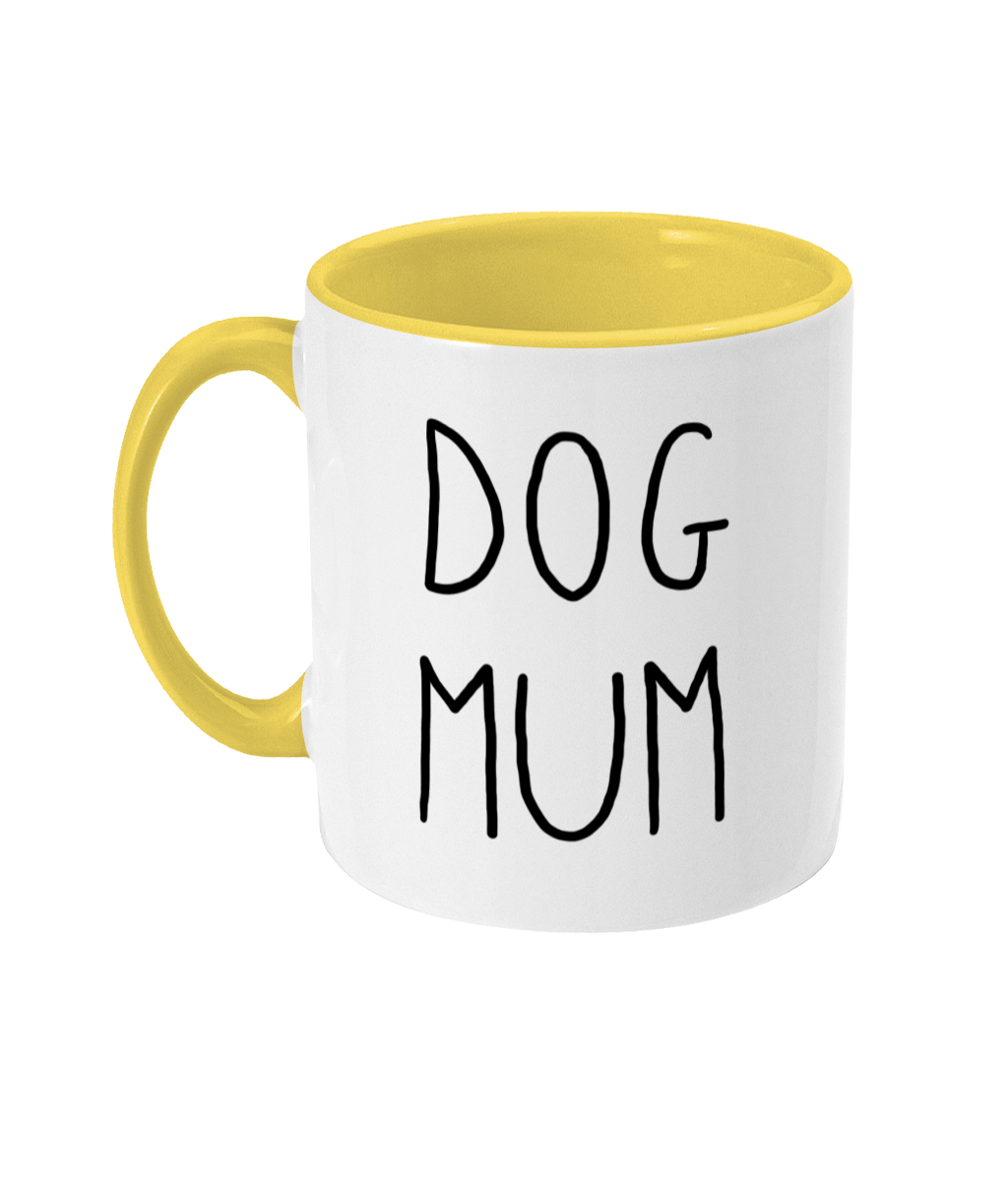 Dog Mum Mug | Two Tone | 5 Colours Available