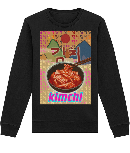 Kimchi Sweater 김치 | Korean Foods Collection | Premium Eco friendly and Fair Wear certified sweatshirt | Available in 4 colours