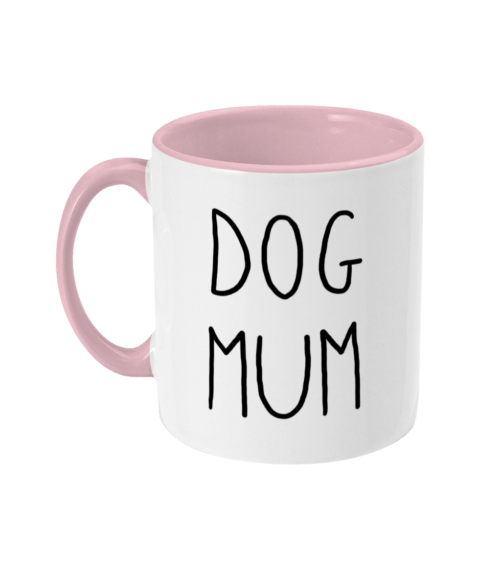 Dog Mum Mug | Two Tone | 5 Colours Available