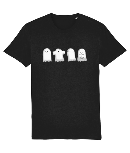 Ghost Tee | Halloween T Shirt | Premium Organic Tee | Available in 5 colours