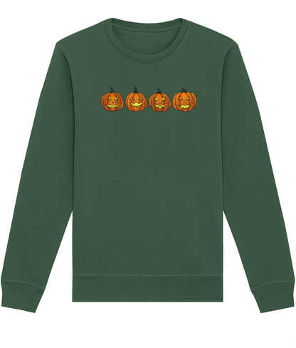 Pumpkin Sweater | Halloween Sweatshirt | Premium Eco friendly and Fair Wear certified