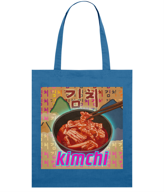 Kimchi Organic Tote Bag 김치 | Korean Foods Collection | Available in 4 colours