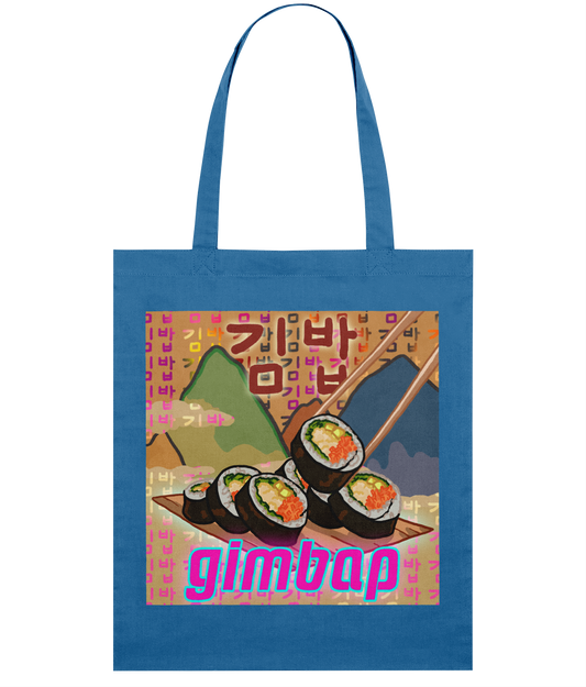 Gimbap Organic Tote Bag 김밥 | Korean Foods Collection | Kimbap | Available in 4 colours