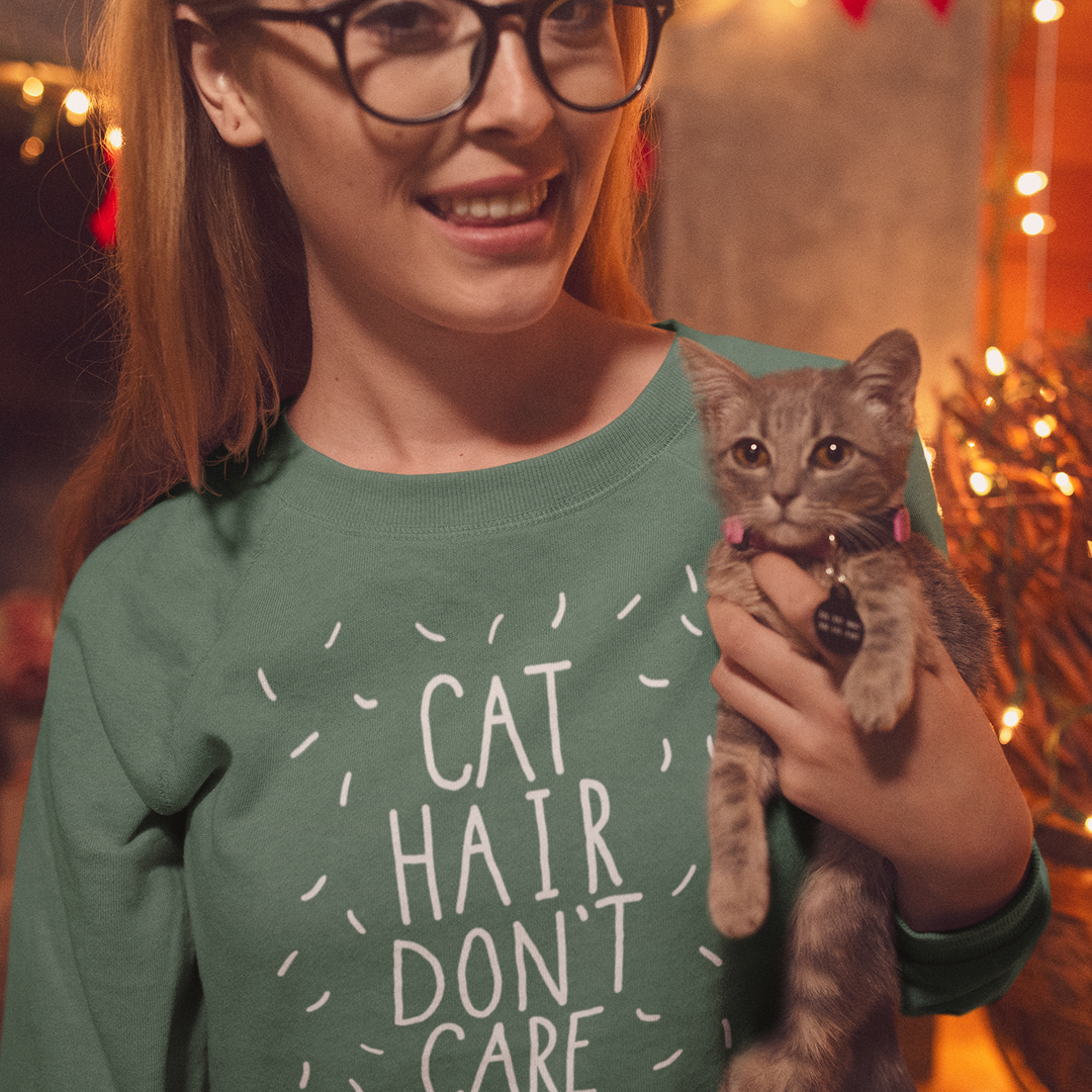 Cat hair clearance sweater