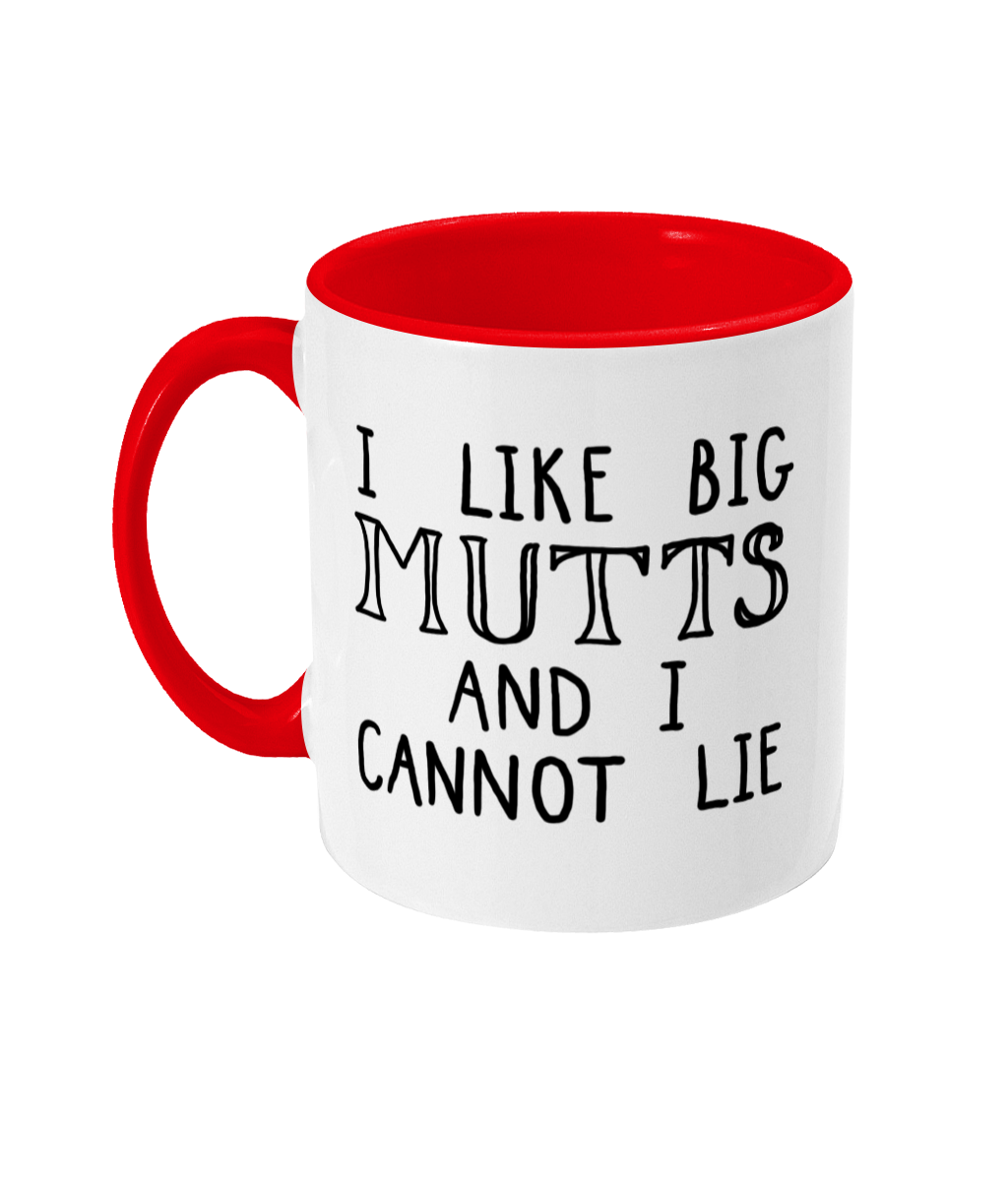 I Like Big Mutts Mug | Two Tone | 5 Colours Available