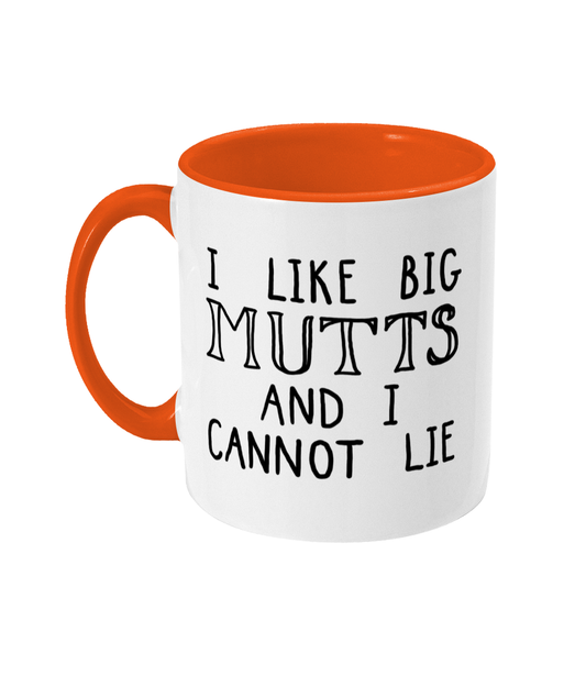 I Like Big Mutts Mug | Two Tone | 5 Colours Available