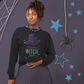 Resting Witch Face Sweater | Witch Sweatshirt | Halloween Sweater | Premium Eco friendly and Fair Wear certified sweatshirt